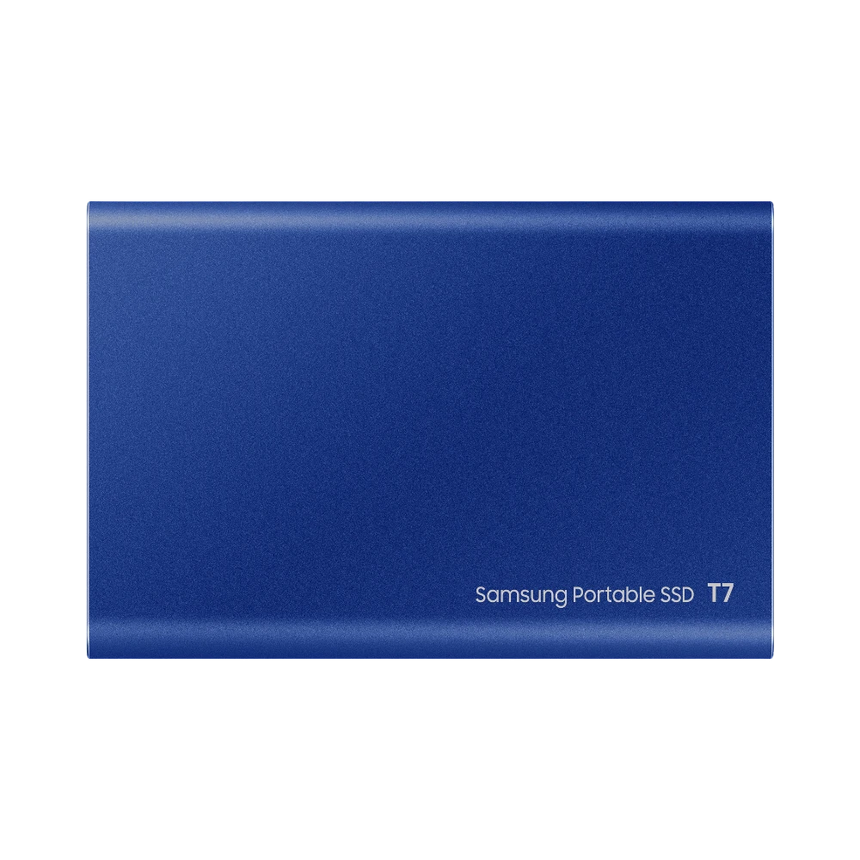 Samsung T7 500GB PCIe NVMe USB 3.2 Gen 2 Portable SSD (Indigo Blue) — Being Shipped
