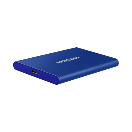 Samsung T7 500GB PCIe NVMe USB 3.2 Gen 2 Portable SSD (Indigo Blue) — Being Shipped