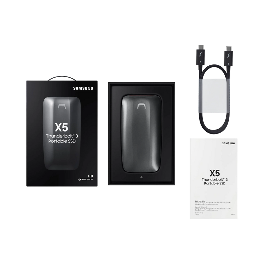 Samsung X5 1TB 2800 MB/s Portable SSD — Being Shipped