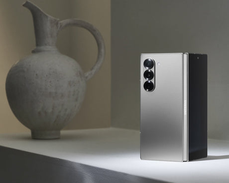 Samsung Galaxy Z Fold6 Smartphone, Qualcomm Snapdragon 8, 12GB RAM, 256GB Storage (Unlocked, Silver Shadow) — Being Shipped