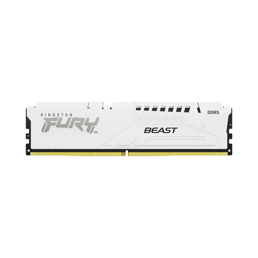 Kingston FURY Beast White EXPO 64GB DDR5 5200MT/s CL36 Memory Kit (2 x 32GB) — Being Shipped