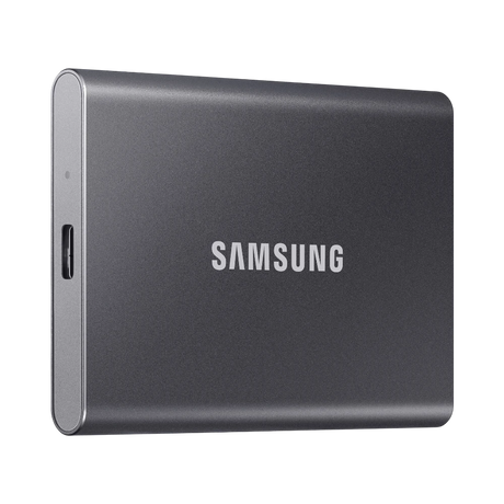 Samsung T7 500GB PCIe NVMe USB 3.2 Gen 2 Portable SSD (Titan Gray) — Being Shipped
