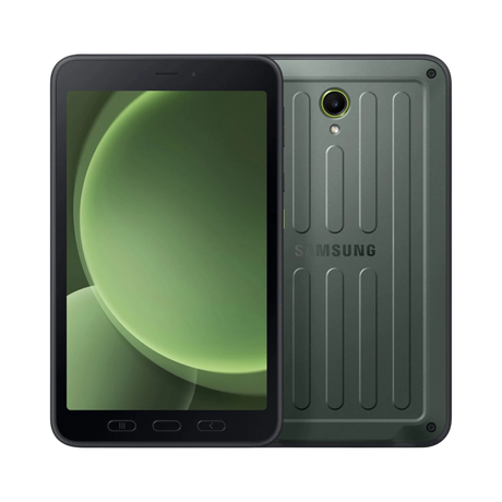 Samsung Galaxy Tab Active5 8" Android Tablet, Exynos 1380, 6GB RAM, 128GB SSD (Wi-Fi + 5G LTE, Dark Green) — Being Shipped