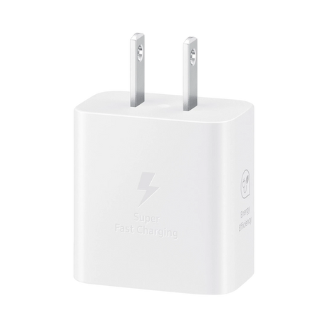 Samsung 25W Super Fast Charging Wall Charger (White) — Being Shipped