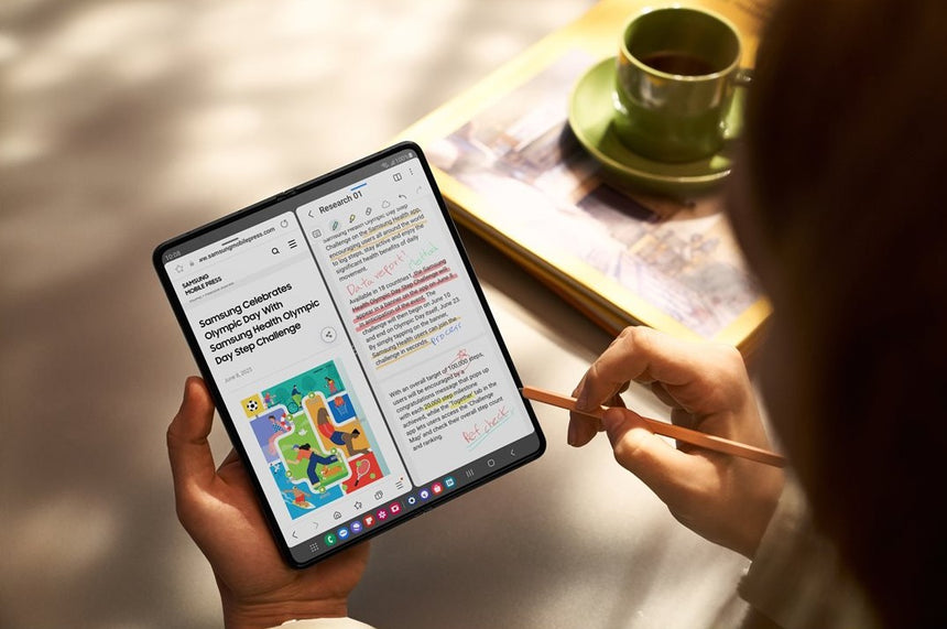 Samsung Galaxy Z Fold5 Smartphone Qualcomm Snapdragon 8, 12GB RAM, 256GB Storage (Unlocked, Phantom Black) — Being Shipped