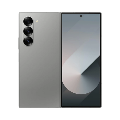 Samsung Galaxy Z Fold6 Smartphone, Qualcomm Snapdragon 8, 12GB RAM, 512GB Storage (Unlocked, Silver Shadow) — Being Shipped
