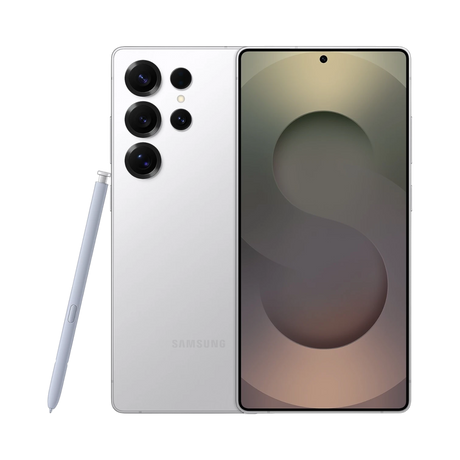 Samsung Galaxy S25 Ultra Smartphone, Qualcomm Snapdragon 8, 12GB RAM, 512GB Storage (Unlocked, Titanium Whitesilver) — Being Shipped