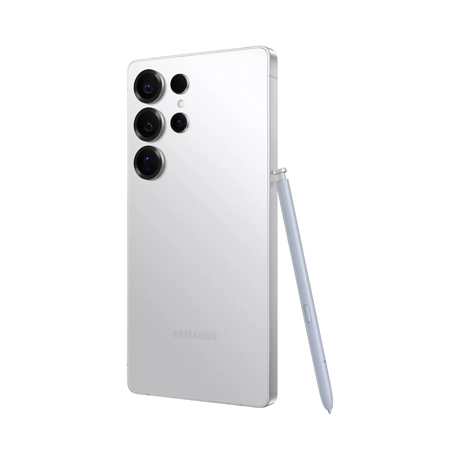 Samsung Galaxy S25 Ultra Smartphone, Qualcomm Snapdragon 8, 12GB RAM, 512GB Storage (Unlocked, Titanium Whitesilver) — Being Shipped