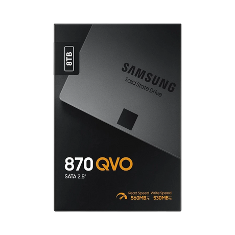 Samsung 870 QVO 8TB 2.5" SATA 6 Gb/s III SSD — Being Shipped