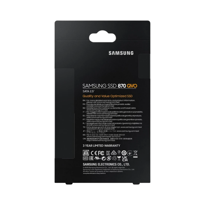 Samsung 870 QVO 8TB 2.5" SATA 6 Gb/s III SSD — Being Shipped