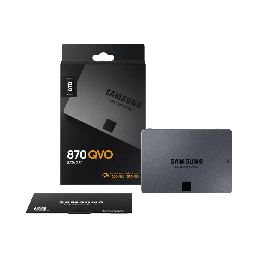Samsung 870 QVO 8TB 2.5" SATA 6 Gb/s III SSD — Being Shipped