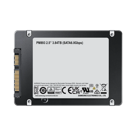 Samsung PM893 3.84TB 2.5" SATA 6Gb/s SSD — Being Shipped