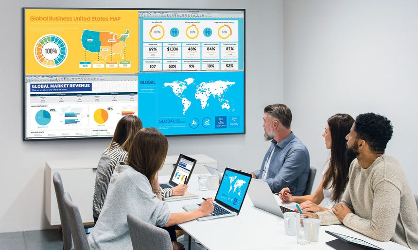 Samsung QM98C 98" 16:9 60Hz 4K UHD VA LCD Commercial Monitor — Being Shipped