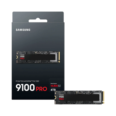 Samsung 9100 PRO 4TB M.2 2280 PCIe 5.0 x4 / NVMe 2.0 Internal SSD — Being Shipped