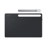 Samsung Galaxy Tab S10 Ultra/S9 Ultra Smart Book Cover (Black) — Being Shipped