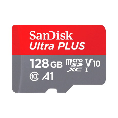SanDisk Ultra PLUS 128GB microSDXC UHS-I Memory Card — Being Shipped