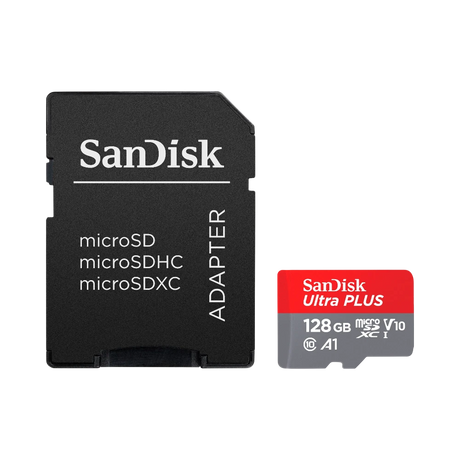 SanDisk Ultra PLUS 128GB microSDXC UHS-I Memory Card — Being Shipped