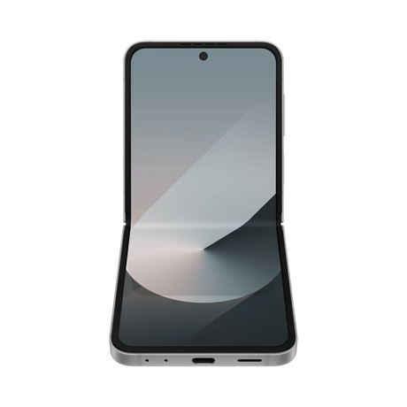 Samsung Galaxy Z Flip6 Smartphone, Qualcomm Snapdragon 8, 12GB RAM, 256GB Storage (Unlocked, Silver Shadow) — Being Shipped