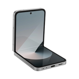 Samsung Galaxy Z Flip6 Smartphone, Qualcomm Snapdragon 8, 12GB RAM, 256GB Storage (Unlocked, Silver Shadow) — Being Shipped