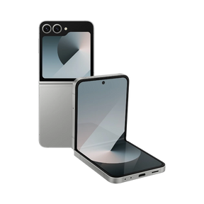 Samsung Galaxy Z Flip6 Smartphone, Qualcomm Snapdragon 8, 12GB RAM, 256GB Storage (Unlocked, Silver Shadow) — Being Shipped