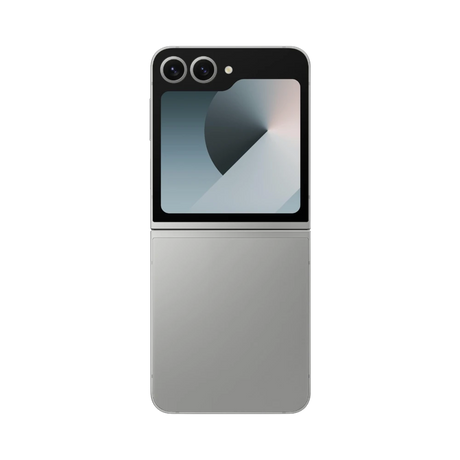 Samsung Galaxy Z Flip6 Smartphone, Qualcomm Snapdragon 8, 12GB RAM, 256GB Storage (Unlocked, Silver Shadow) — Being Shipped