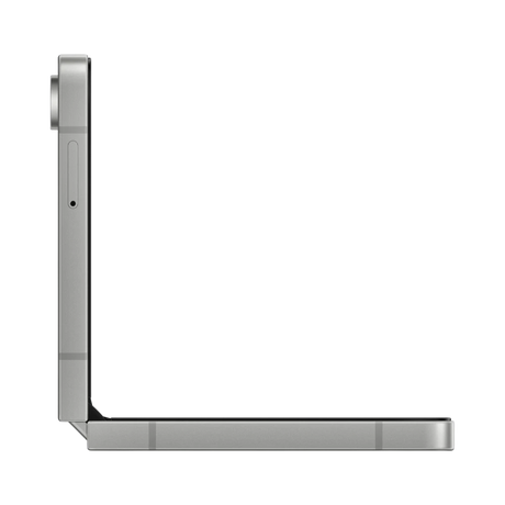 Samsung Galaxy Z Flip6 Smartphone, Qualcomm Snapdragon 8, 12GB RAM, 256GB Storage (Unlocked, Silver Shadow) — Being Shipped