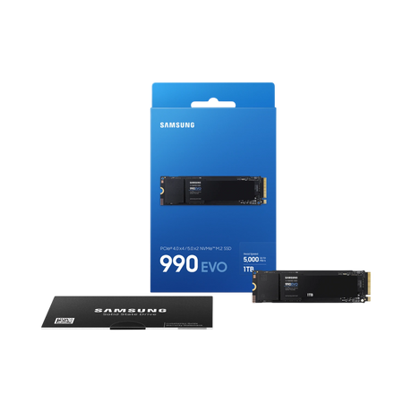 Samsung 990 EVO 1TB  M.2 2280 PCIe 4.0 x4 / 5.0 x2 Internal SSD — Being Shipped