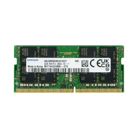 Samsung 32GB DDR4 PC4-21300 2666MHZ 260 PIN SODIMM Memory Module — Being Shipped