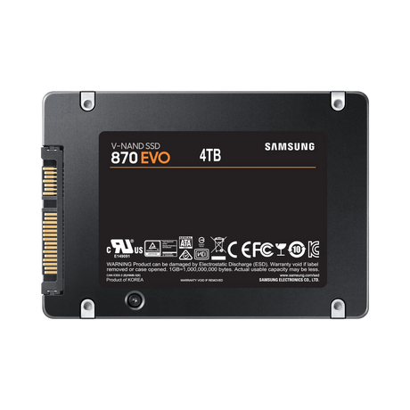 Samsung 870 EVO 4TB 2.5" SATA III Internal SSD — Being Shipped