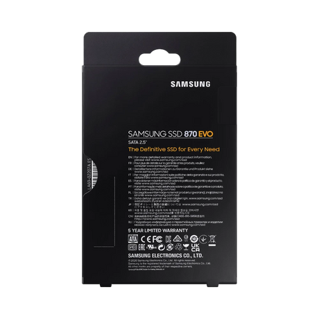 Samsung 870 EVO 2TB 2.5" SATA III Internal SSD — Being Shipped