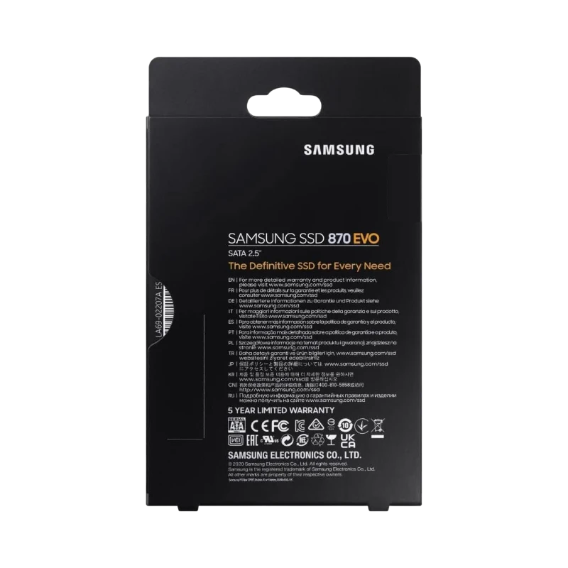 Samsung 870 EVO 1TB 2.5" V-NAND SATA 6 Gb/s Internal SSD — Being Shipped