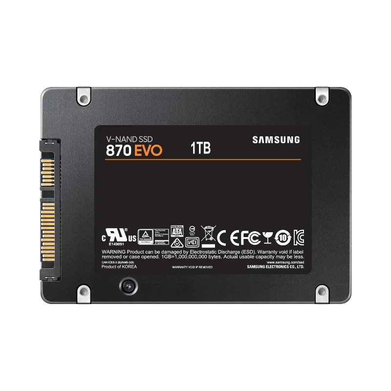 Samsung 870 EVO 1TB 2.5" V-NAND SATA 6 Gb/s Internal SSD — Being Shipped