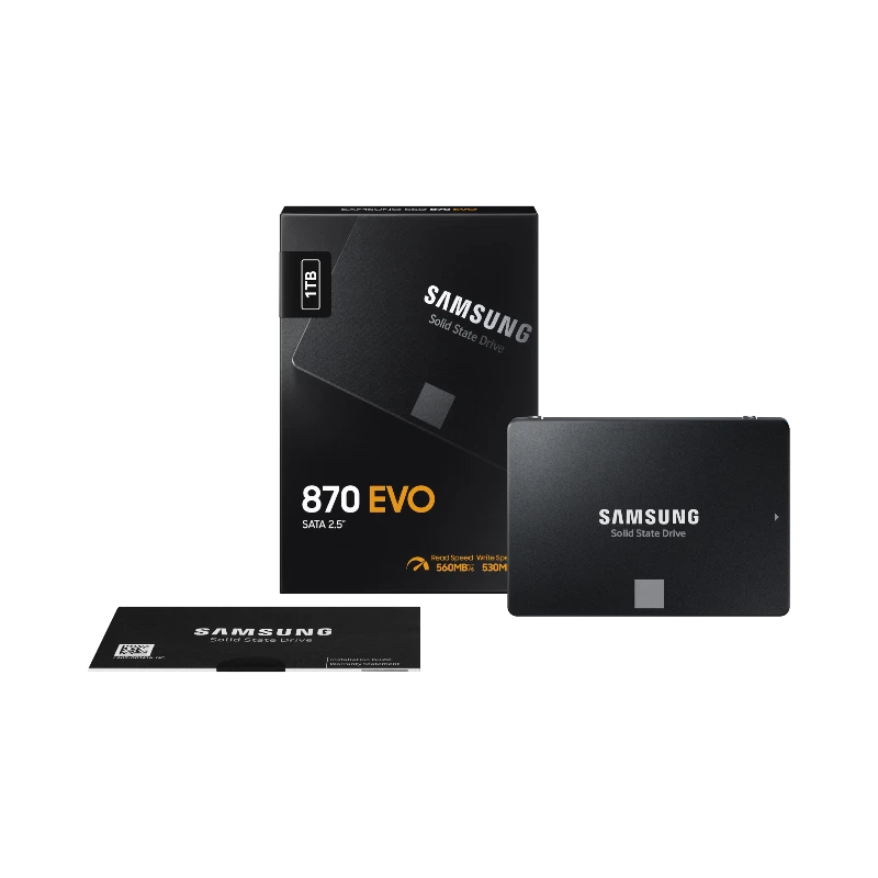 Samsung 870 EVO 1TB 2.5" V-NAND SATA 6 Gb/s Internal SSD — Being Shipped