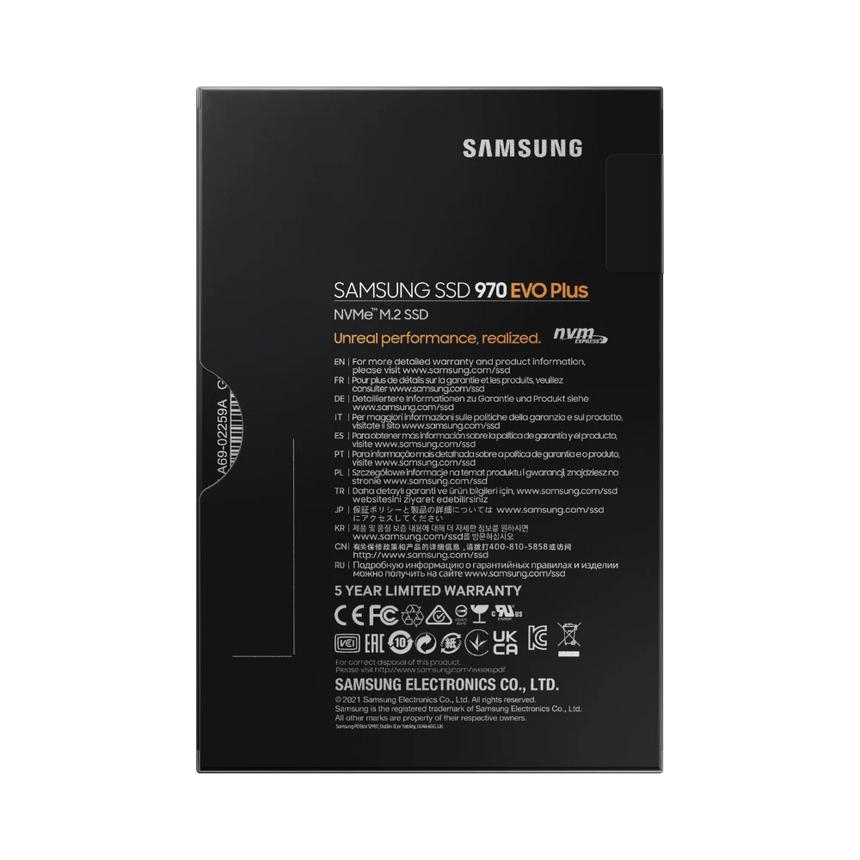 Samsung 970 EVO Plus 2TB M.2 2280 NVMe PCIe Gen 3.0 x4 SSD — Being Shipped