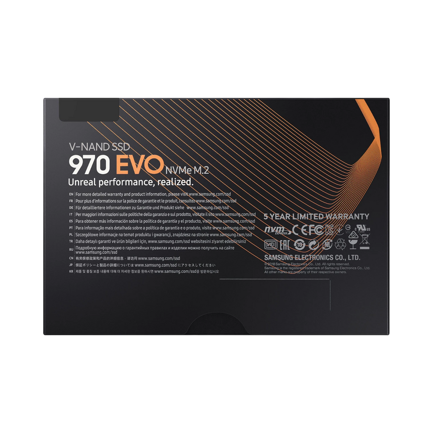 Samsung 970 EVO 1TB M.2 2280 PCIe 3.0 x4 (NVMe) Encrypted Internal SSD — Being Shipped