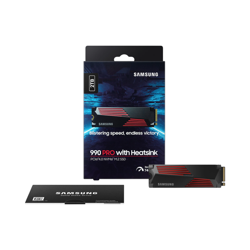 Samsung 990 PRO 2TB PCIe 4.0 x4 M.2 Internal SSD with Heatsink — Being Shipped
