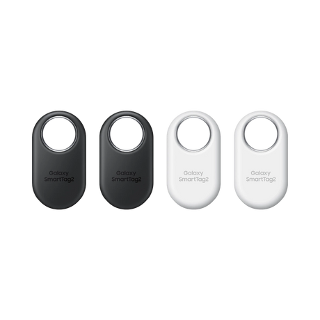 Samsung Galaxy SmartTag2 (4 Pack, 2 Black & 2 White) — Being Shipped