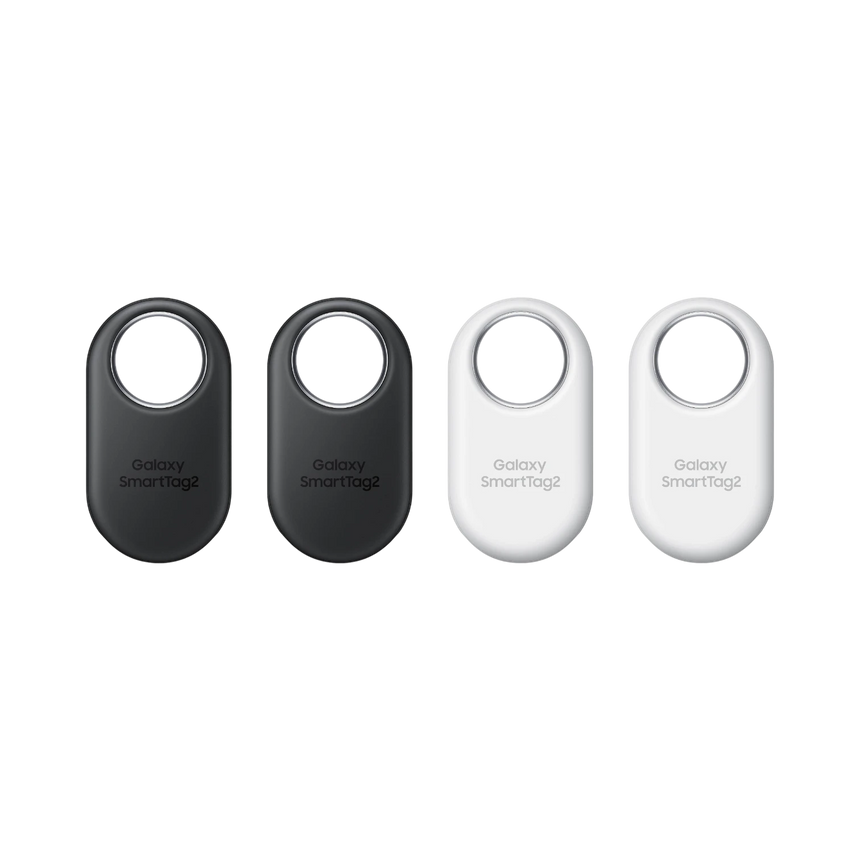 Samsung Galaxy SmartTag2 (4 Pack, 2 Black & 2 White) — Being Shipped