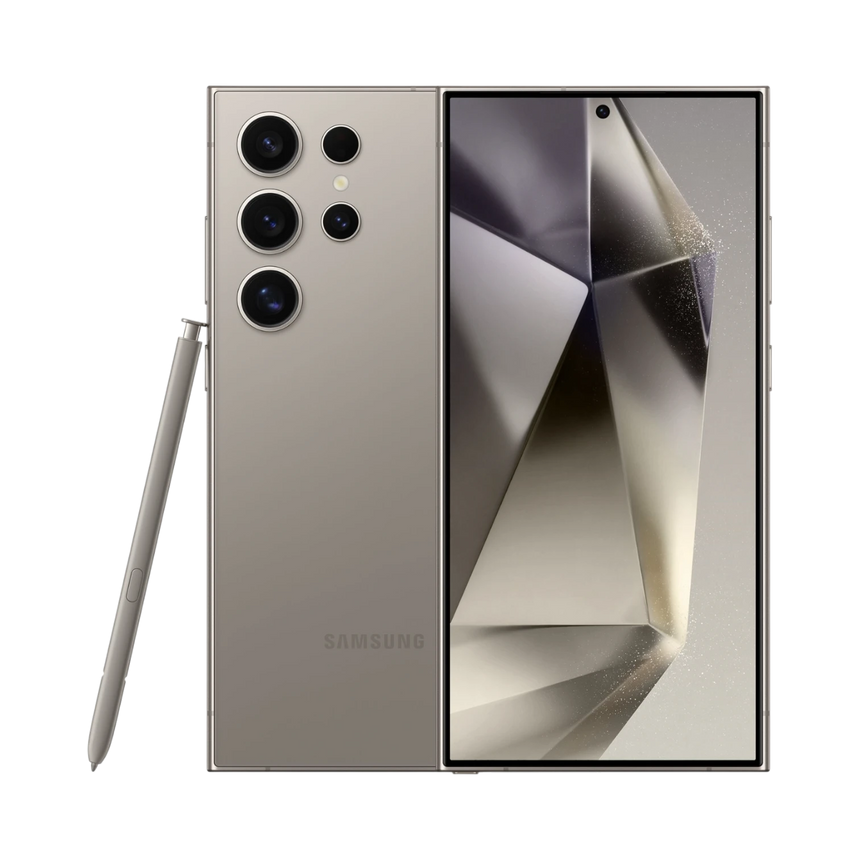 Samsung Galaxy S24 Ultra Smartphone, Qualcomm Snapdragon 8, 12GB RAM, 256GB Storage (Unlocked, Titanium Gray) — Being Shipped