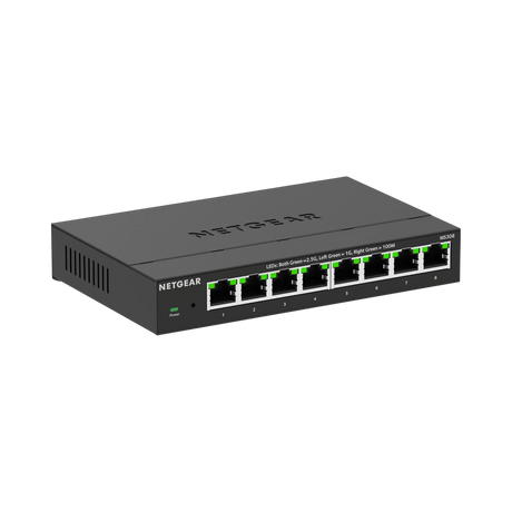 NETGEAR MS308 8-Port 2.5Gb Ethernet Unmanaged Switch — Being Shipped