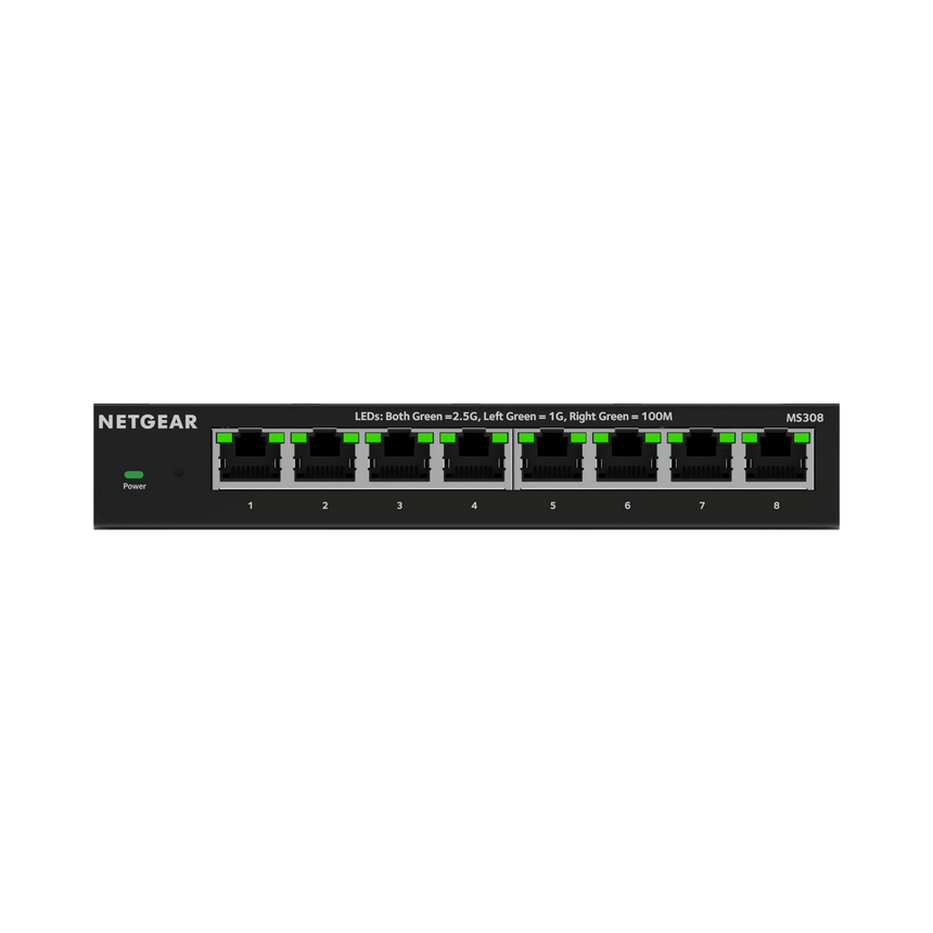 NETGEAR MS308 8-Port 2.5Gb Ethernet Unmanaged Switch — Being Shipped