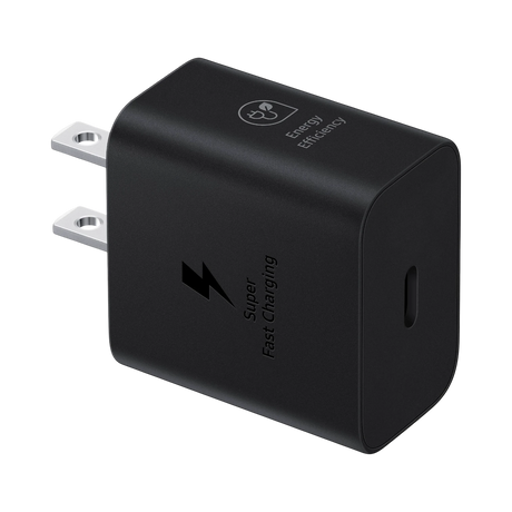 Samsung 25W Super Fast Charging Wall Charger (Black) — Being Shipped