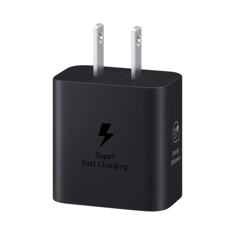 Samsung 25W Super Fast Charging Wall Charger (Black) — Being Shipped