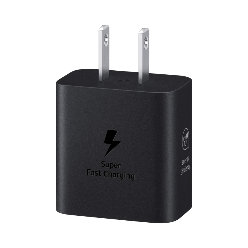 Samsung 25W Super Fast Charging Wall Charger (Black) — Being Shipped