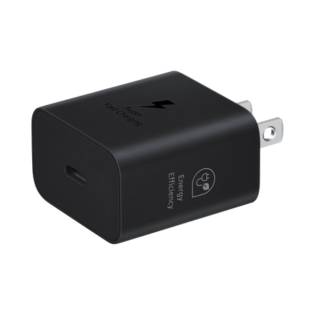 Samsung 25W Super Fast Charging Wall Charger (Black) — Being Shipped