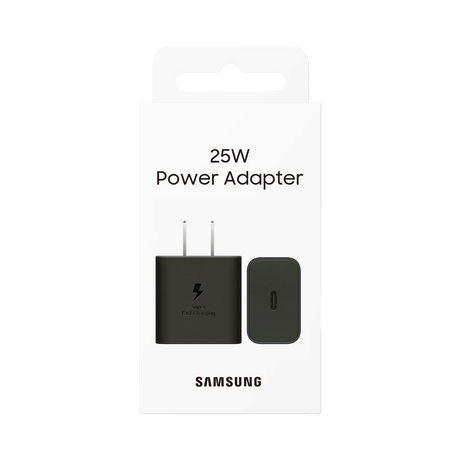 Samsung 25W Super Fast Charging Wall Charger (Black) — Being Shipped