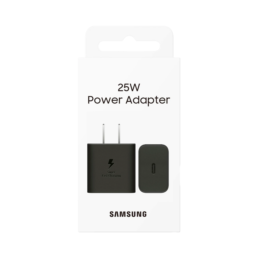Samsung 25W Super Fast Charging Wall Charger (Black) — Being Shipped