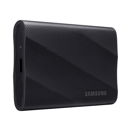 Samsung T9 2TB USB-C 3.2 Gen 2x2 PCIe Rubber Portable SSD (Black) — Being Shipped