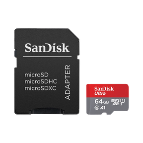 SanDisk Ultra 64GB UHS-I microSDXC Memory Card with SD Adapter — Being Shipped