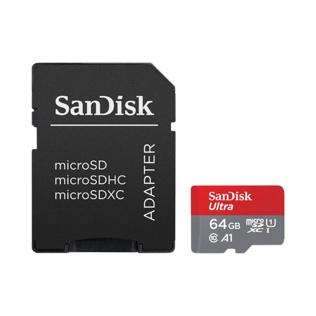 SanDisk Ultra 64GB UHS-I microSDXC Memory Card with SD Adapter — Being Shipped
